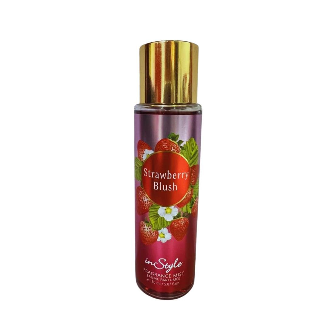 0cad09b5f04b478b9a7e88090c493e06.jpg INSTYLE FRAGRANCE MIST STRAWBERRY BLUSH 150ML - Image 1