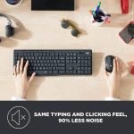 Logitech MK295 Quiet Silent Keyboard Mouse Combo