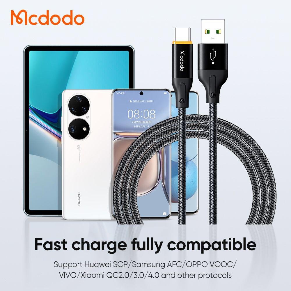 142af3cda1910fcf8f91614fae9eb9ec.jpg Mcdodo USB to Type-C Charging Cable CA-3020 - Image 1
