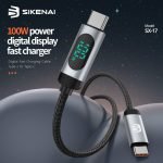 SIKENAI 1M Fast Charging Cable Type-C to Type-C SX-17 - Image 2