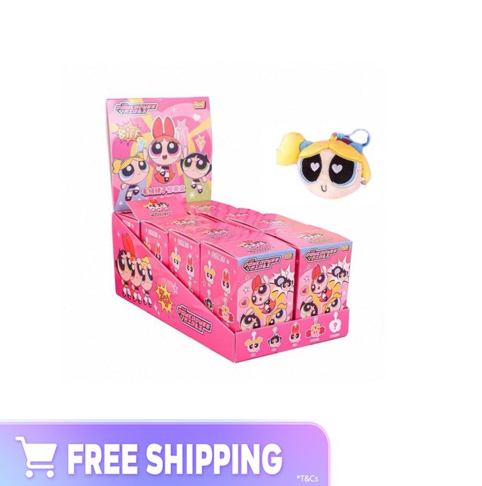 156005c5baf40ff51a327f1c34f2975b.jpg The Powerpuff Girls Plush Mirror Blind Box - Image 1
