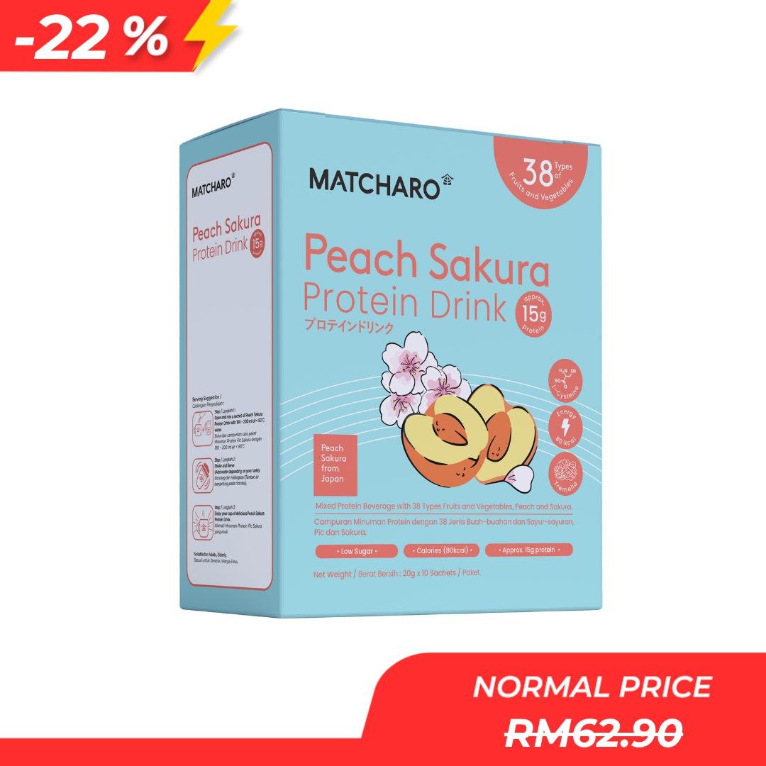1d698d26c11177600641a2612c764167.jpg Matcharo Protein Drink – Peach Sakura - Image 1