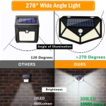 LED Solar Light Wall Lamp JK-100 - Image 4