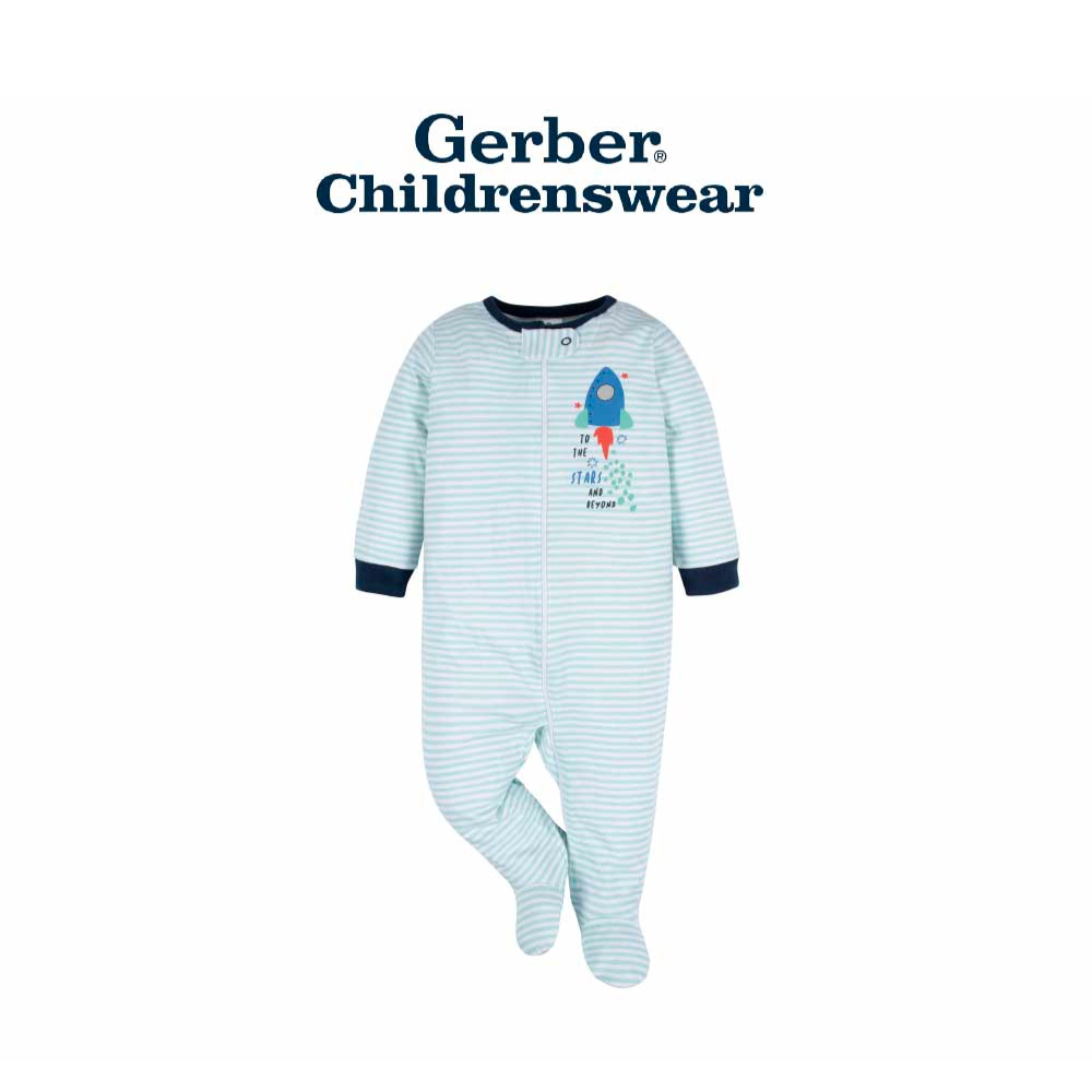 204af0abc21dbc5135eb5d8f74e2610d-2.png Gerber Baby Boy Rockets Sleep ”N Plays 1pcs - Image 1
