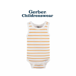 Gerber Sea Sleeveless Onesies Bodysuits 4pcs - Image 2