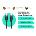 SIKENAI 1M Fast Charging Cable Type-C to Lightning SQ-05