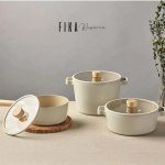 Neoflam FIKA Reserve Casserole with Glass Lid 22cm - Image 4
