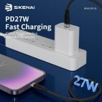 SIKENAI 1M Flash Charge Type-C to Lightning Cable SX-26 - Image 2