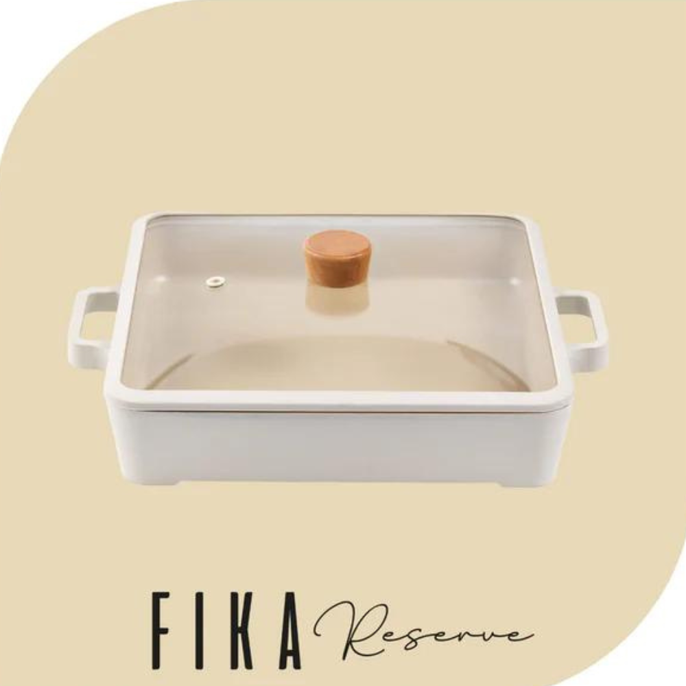 36d2455225dda018650bed8dc75d7911-2.png Neoflam FIKA Reserve Square Stockpot 28cm - Image 1