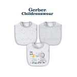 Gerber Baby & Toddler Baby Animals Bibs 3pcs - Image 6
