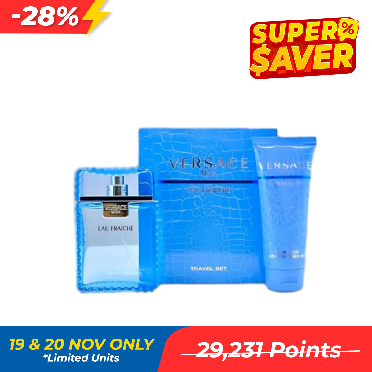 4855cfbd81c5ee34f73a2878ae2fc1d4-1.png Versace Man Eau Fraiche TR Set (EDT 50ml + S/Gel) - Image 1