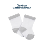 Gerber Baby Animals Wiggle-Proof Jersey Crew Socks 6pcs - Image 2