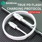 SIKENAI 1M Flash Charging Cable Type-C to Lightning CX-1 - Image 5