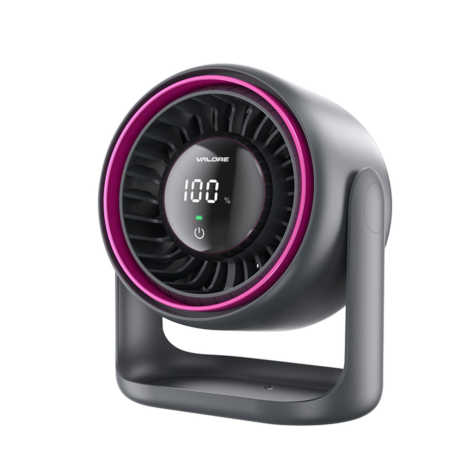 546d39f85d257ab408164efce7cf5822.jpg Valore Desktop Circulation Fan Grey FA-015-Grey - Image 1