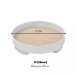 Harii Potter White Round Tray - Image 9