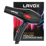 Lavox Professional Hairdryer -1800-2100w (Black)