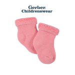 Gerber Princess Wiggle-Proof Terry Bootie Socks 6pairs - Image 6