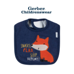 Gerber Boys Fox Bibs 3pcs - Image 3