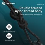 SIKENAI 1M Fast Charging Cable Type-C to Lightning SX-16 - Image 5
