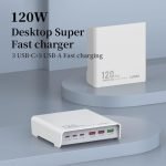 Ldnio Dual PD USB Desktop Charger 65W A4808Q - Image 3