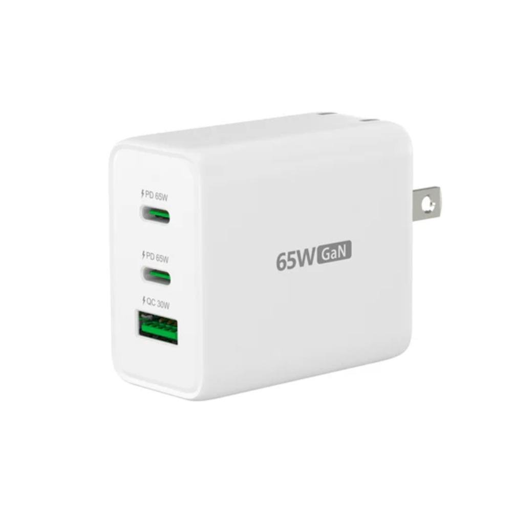 67ce522e1dfc3403d57b8b3574ae38bb-1.jpg J5create 65W GaN USB-C ® 3 Port Wall Charger JUP3365F - Image 1
