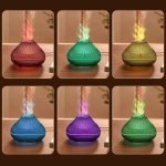 LavaMist Flame Aroma Diffuser 160ml | USB Essential Oil Humidifier with Night Light - Image 6