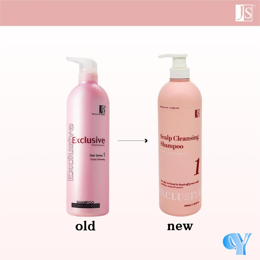6a9685aa32ab8a628393f1486b40bc65-1.jpg JS Exclusive Scalp Cleansing Shampoo (J1) 1000ml - Image 1