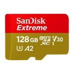 SanDisk Extreme Gaming Pack Micro SD 128GB UHS-I C10 V30 U3 A1 /A2 Memory Card SDSQXA