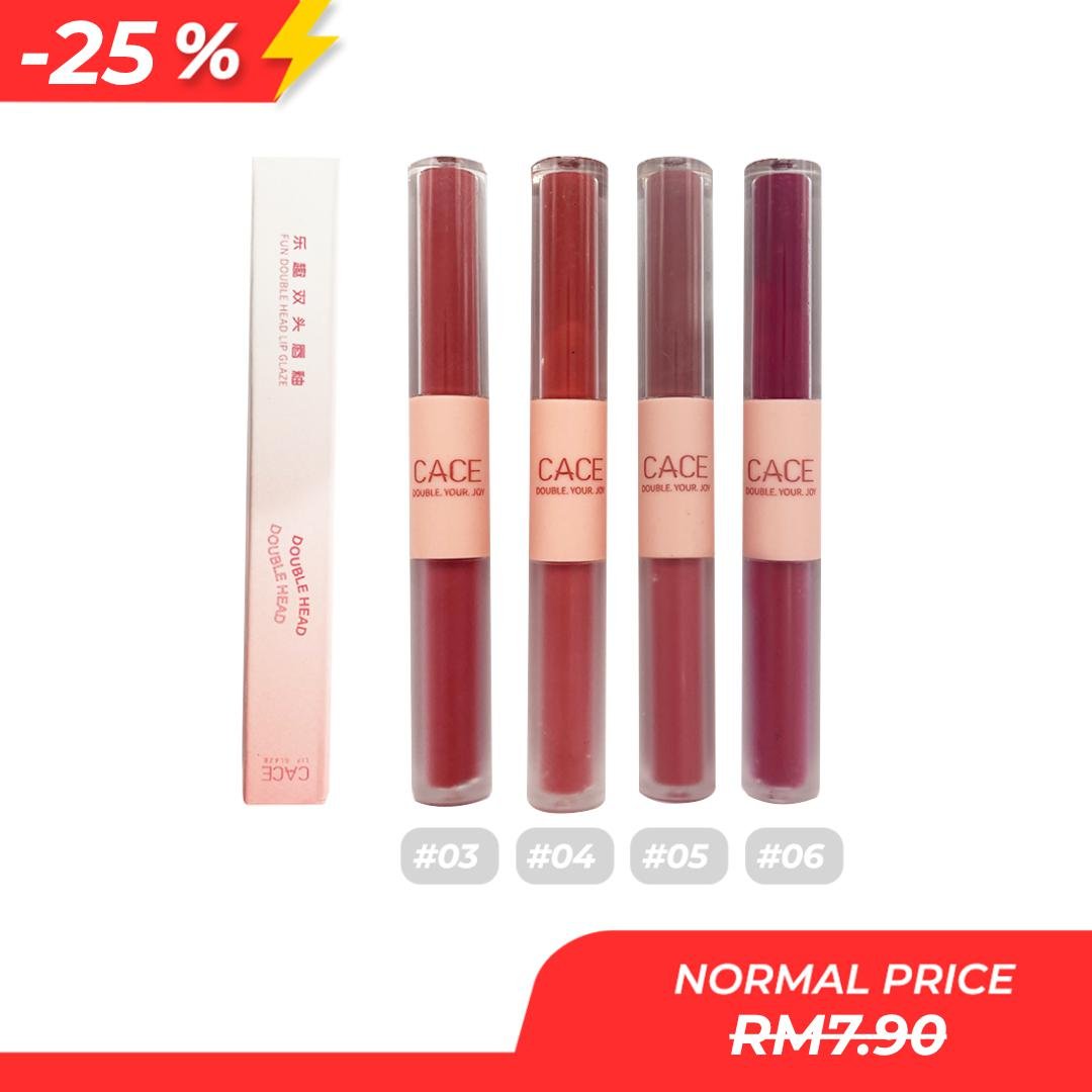 6c49fc945239ab2528a81ba6b41a2d0b-3.jpg Fun Double Head Lip Glaze - Image 1