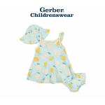 Gerber Lemons Dress Outfit Set 3pcs - Image 6