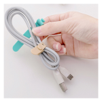 Multipurpose Winder Cable Tie Silicone Headphone (6pcs) - Image 2