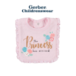 Gerber Girls Princess Bibs 3pcs - Image 3