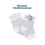 Gerber Baby Animals Wiggle-Proof Jersey Crew Socks 6pcs - Image 5