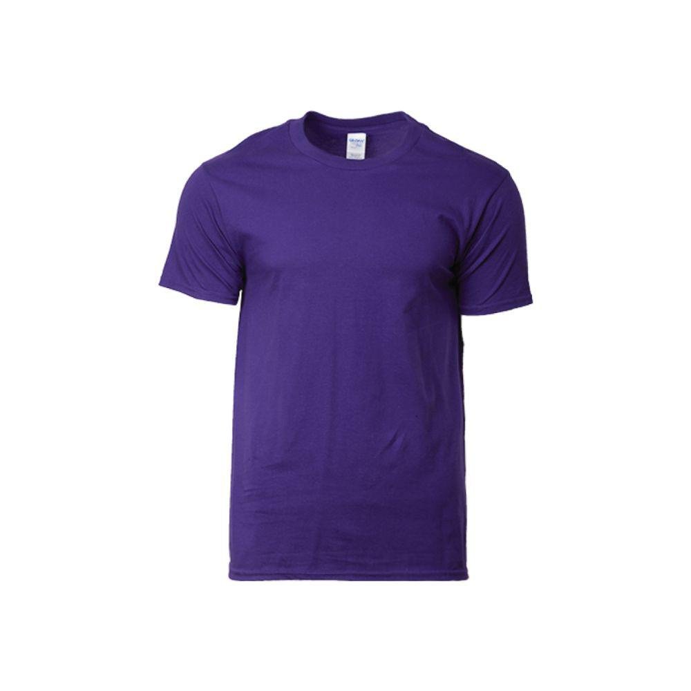 7e7577ac474c51047ef20b3d0d7f5ae7-1.jpg GILDAN Premium Cotton T-Shirt – Purple - Image 1