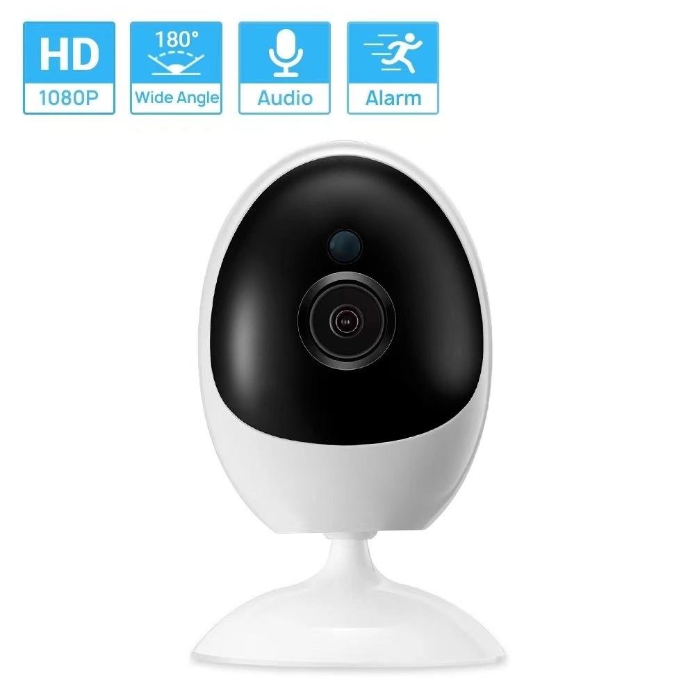 7ea6fa9520c4b0121c3daaa05f40c5bd.jpg 1080P Wi-Fi IP Camera 180° Auto Tracking CCTV Home Security Camera Ai Human Detect - Image 1