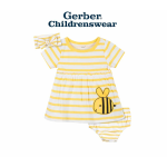 Gerber Bees Dress Set 3pcs - Image 6