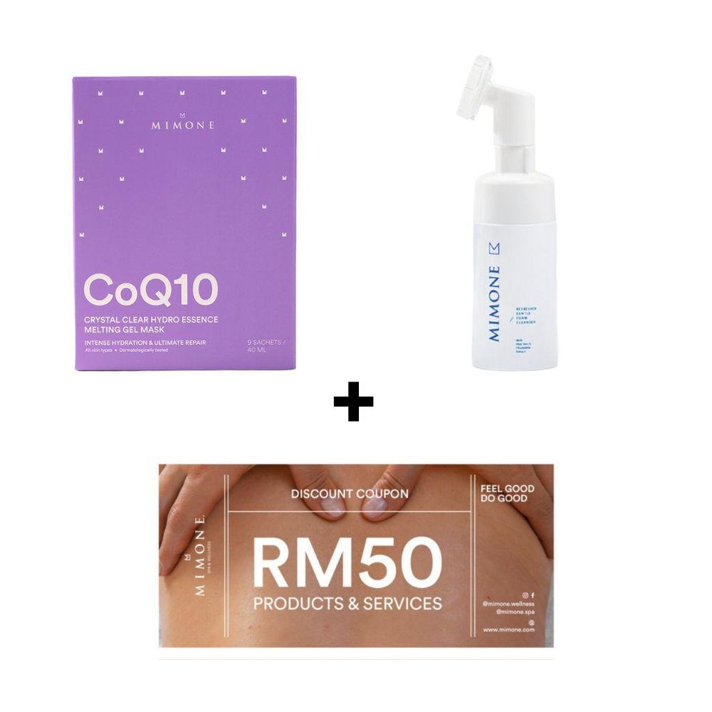 9a28573c5b74590b9811953834866ce9.jpg Mimone Buy 2 Boxes CoQ10 Mask, Free RM50 Voucher & Cleanser - Image 1