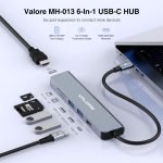 Valore 6-In-1 Usb-C Hub MH-013 - Image 3