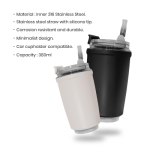MOFI Stainless Steel Tumbler with Straw – 380ml - Image 8