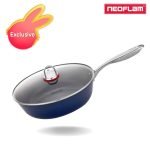 Neoflam Inox Aluminium Wok with Lid 28cm