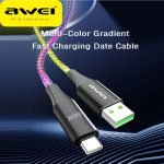 Awei RGB Fast Type C Charging Cable CL-127T
