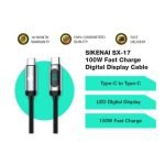 SIKENAI 1M Fast Charging Cable Type-C to Type-C SX-17