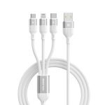 Valore 3-In-1 USB-A To Usb-C/Ip/Micro-B Cable (1.2M) CA-026 - Image 2