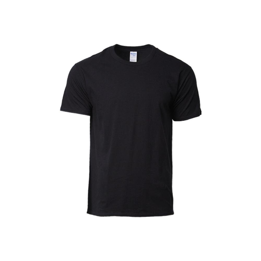 b7623b71b87aea7385e3f49b10948431-2.jpg GILDAN Premium Cotton T-Shirt – Black - Image 1