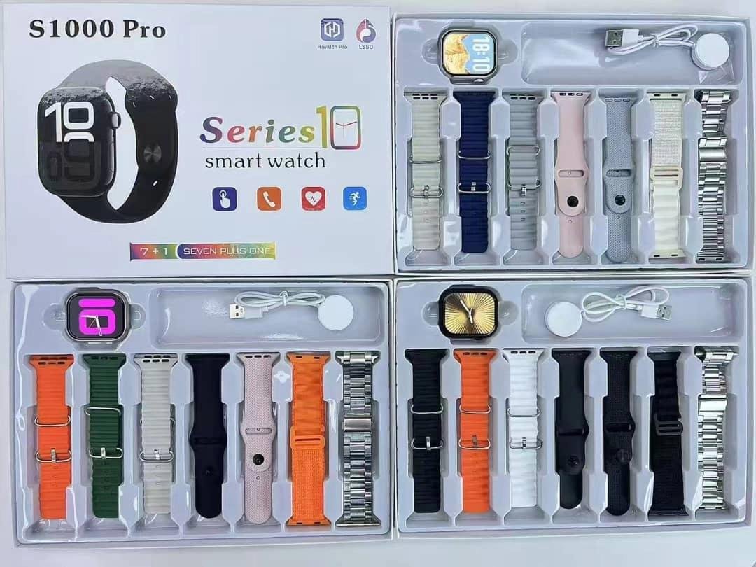 bbe91f6db7a13fbed8111fd13cd0fe52-2.jpg Bluetooth Call Smart Watch Health Tracking With 7 In 1 Strap - Image 1