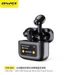 Awei ANC +ENC Noise Cancelling Earbuds With Screen T56 AMC - Image 3