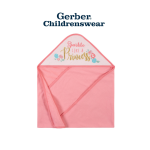 Gerber Girls Princess Hooded Towels 2pcs - Image 2