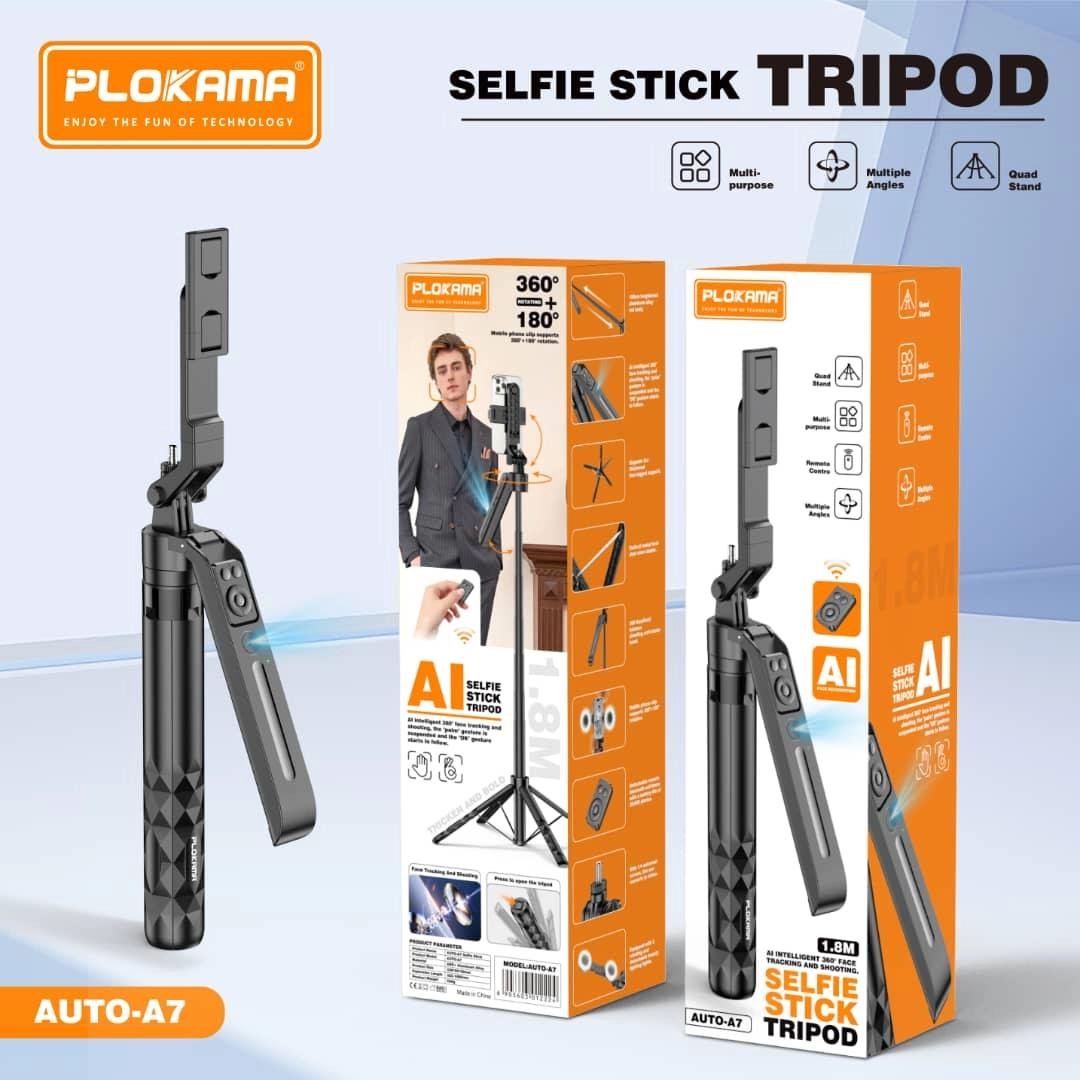 d956f18ad6bb2b6d58600716e780c026-2.jpg 1.8M Selfie Stick Auto Selfie Stick Tripod - Image 1
