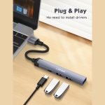 Ldnio 4-In-1 USB  Adapter Dock Station DS-44C - Image 3
