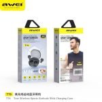 Awei True Wireless Sport Earbuds With Charging Case TWS T76 - Image 3